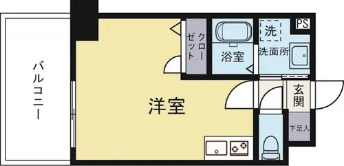 サヴォイソリディティ【906号室】の間取り