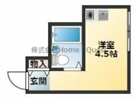 シティーハイツ八尾【2階】の間取り