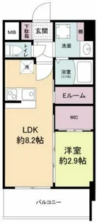 セレニテ天六ミラク【3階】の間取り