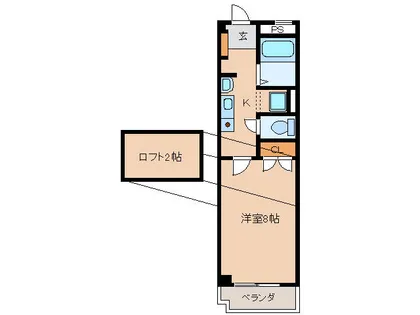 カシア【1階】の間取り