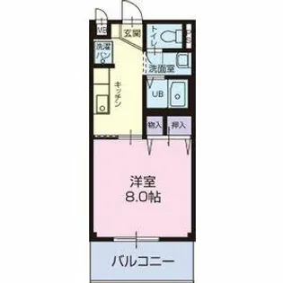 サニーコート天白【102号室】の間取り