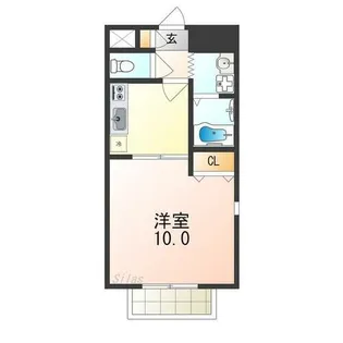 アムールKATAKURA【1階】の間取り