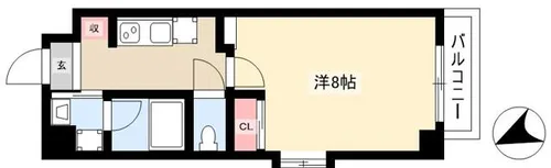 シティライフ社が丘【3階】の間取り