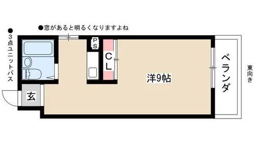 ビトック太閤ビル【403号室】の間取り