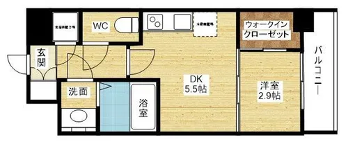 セレニテ新大阪プリエ【3階】の間取り