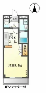 フォレストハウス【1階】の間取り