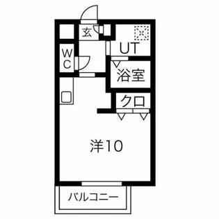 愛知県名古屋市熱田区三番町【マンション】の間取り