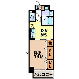 アルテミス【4階】の間取り