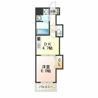 フレシュール我孫子【4階】の間取り
