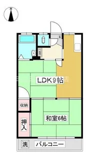 大松マンション【302号室】の間取り