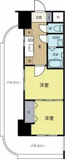 福岡県福岡市博多区博多駅前1丁目【マンション】の間取り