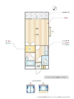 パルム泉【402号室】の間取り
