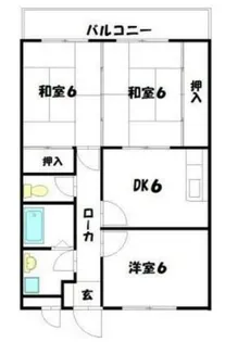 プラチナコート青山【4階】の間取り
