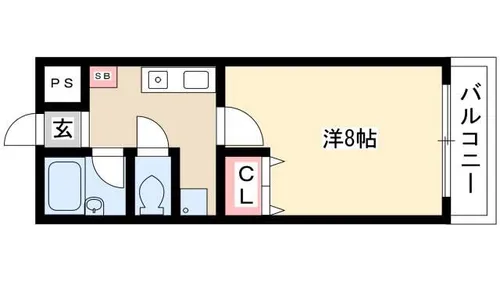 センチュリーコート【1階】の間取り