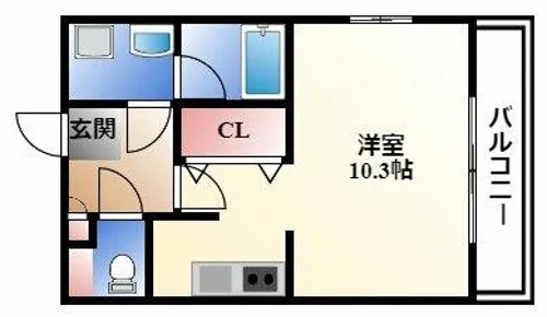グラン・アベニュー西大須【10階】の間取り