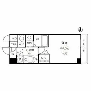 DORF JUBAN【5階】の間取り