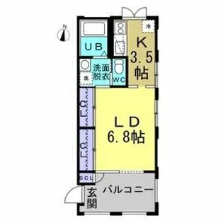 Plateado(プラテアード)【3階】の間取り
