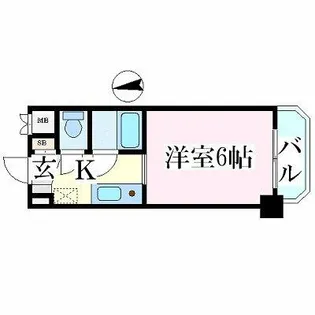 第7フクマルビル【5階】の間取り