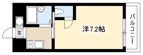 フィレンツェ名駅【407号室】の間取り