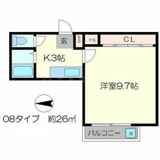 モーツァルトハウス【4階】の間取り