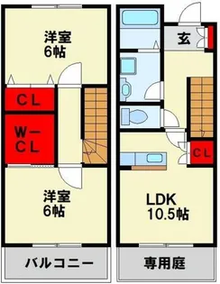 R’s Residence黒崎南【M7号室】の間取り