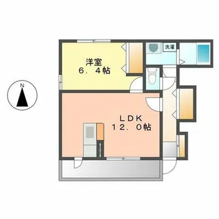 ニューグレイス【101号室】の間取り