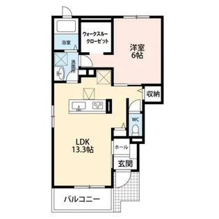 サン・パラストⅢ【1階】の間取り