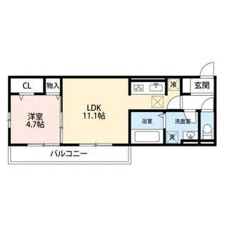 グランドールK【3階】の間取り