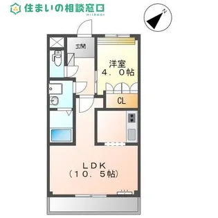 愛知県岡崎市宮地町字寺北【マンション】の間取り