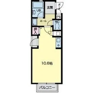 ドーム高峯【3階】の間取り