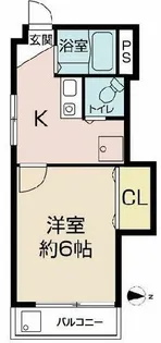 シャトーセイコー【2階】の間取り