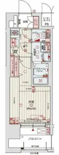 レオンコンフォート梅田北【7階】の間取り