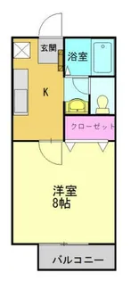 エクレール【103号室】の間取り