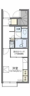 レオパレス栄華西Ⅰ【1階】の間取り