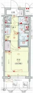プレサンス北堀江【3階】の間取り
