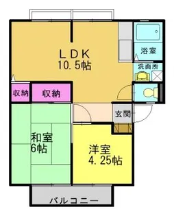 マノワール【202号室】の間取り