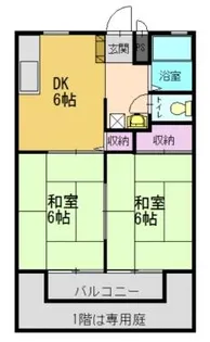 サニーコーポ【203号室】の間取り