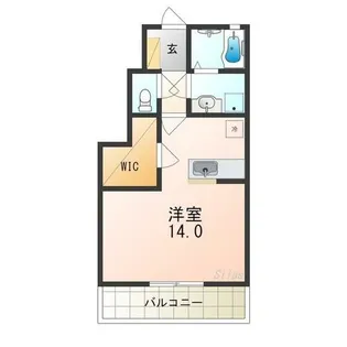 大阪府高石市西取石1丁目【アパート】の間取り