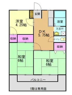 サニーコーポ【202号室】の間取り