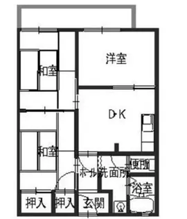 セフィラ光陽【203号室】の間取り