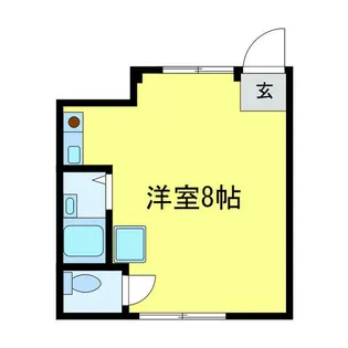 KSAマンション【303号室】の間取り