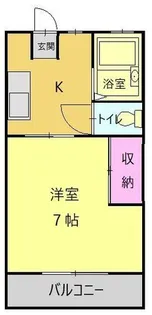 リンデンバウム【205号室】の間取り