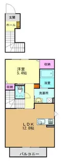 シャーメゾン蔵【205号室】の間取り