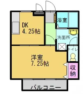 リヴェール伊保【101号室】の間取り