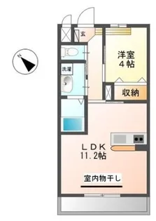 ヴィバーチェ【202号室】の間取り