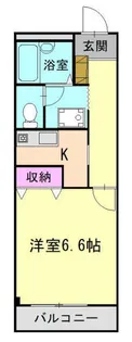 AMA TAKASAGO【301号室】の間取り