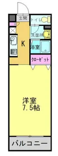 ソフィア21新在家【213号室】の間取り