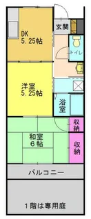 ハイツジャルダン【104号室】の間取り