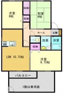 エトワール小川【202号室】の間取り