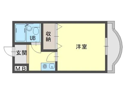 オリーブ下松【305号室】の間取り